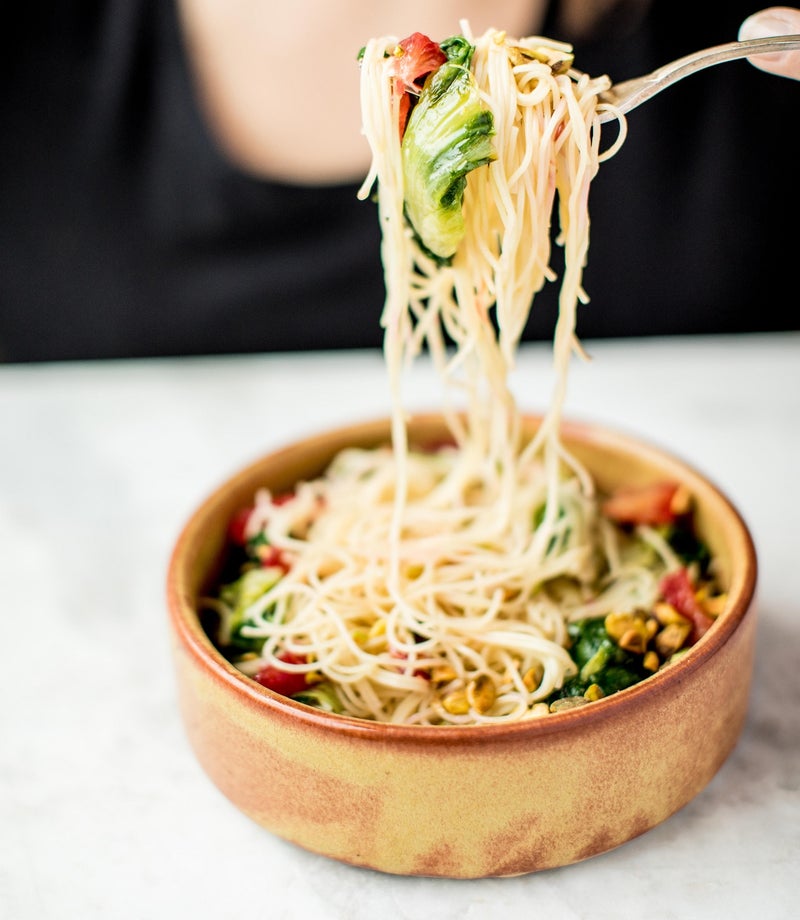 Blood Orange Escarole Pasta