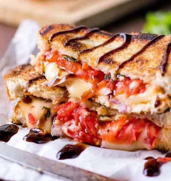 Caprese Tuscan Grilled Cheese