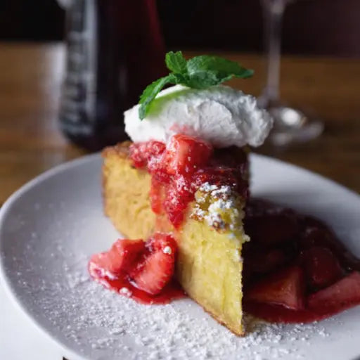 Skillet Lemon Olive Oil Cake