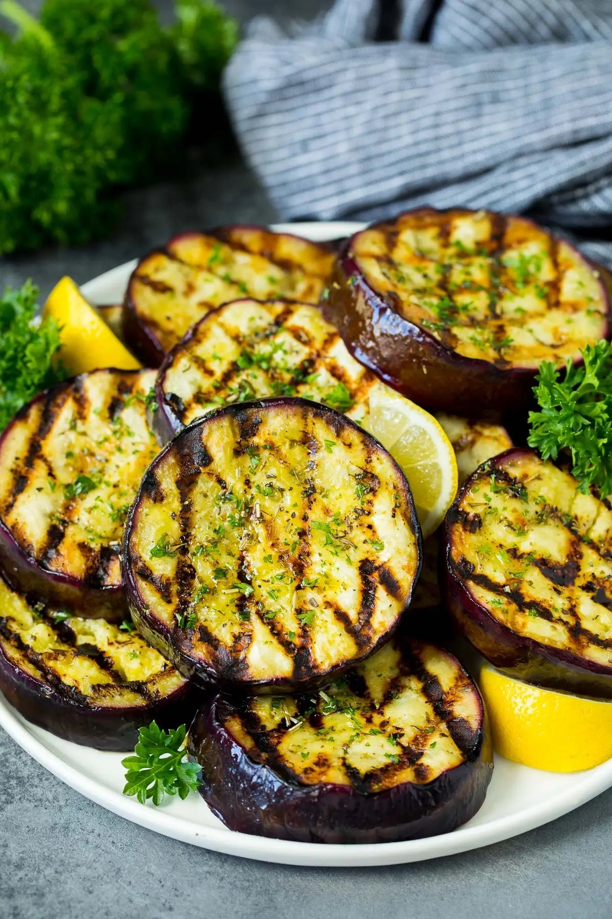 Grilled Pesto Eggplant