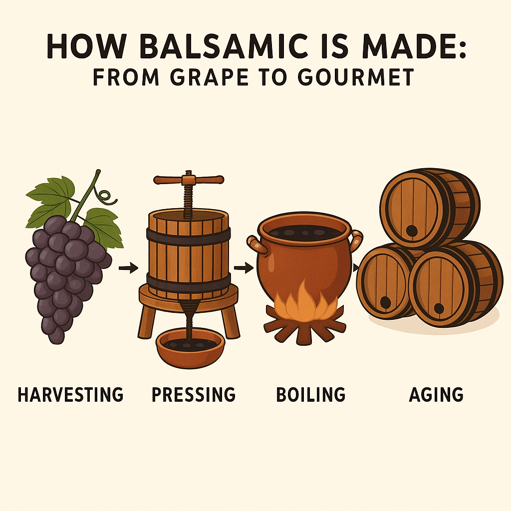 How Balsamic is Made: From Grape to Gourmet