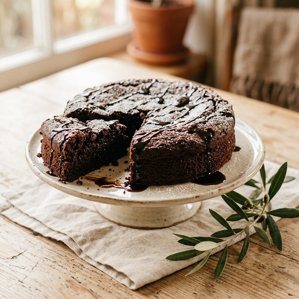 Espresso Balsamic Chocolate Cake