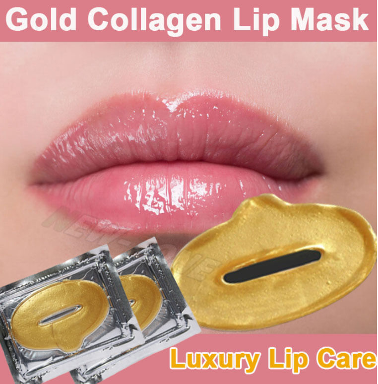 24k Crystal Collagen Gold Lip Mask