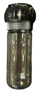 Glass Spice Bottle with Plastic Grinder Top