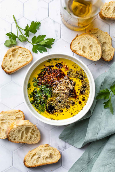 Pepper Herb Olive Oil Balsamic Dipping