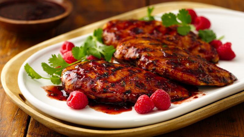 Chipotle Olive Oil Raspberry Balsamic Chicken