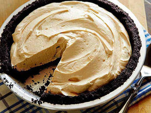 Chocolate Balsamic Peanut Butter Cream Pie
