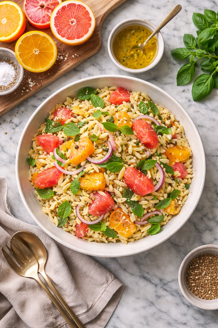 Citrus Orzo Salad
