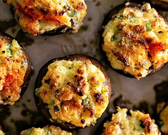 Crab Stuffed Mushrooms recipe