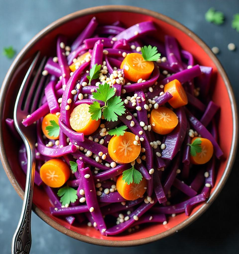 Garlic Chive Spicy Slaw