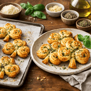 Garlic & Herb Shamrocks