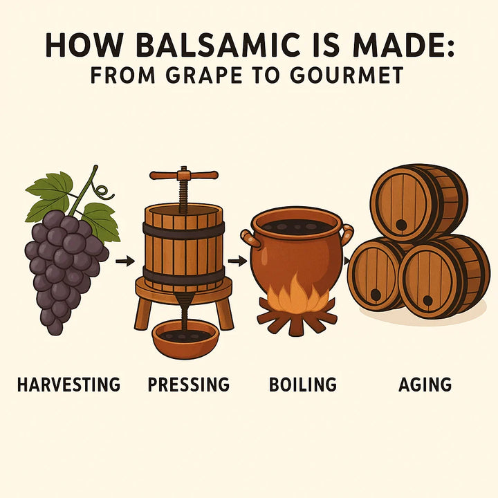 How Balsamic is Made: From Grape to Gourmet