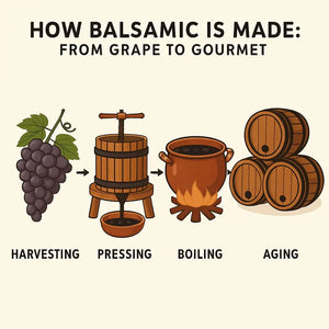 How Balsamic is Made: From Grape to Gourmet