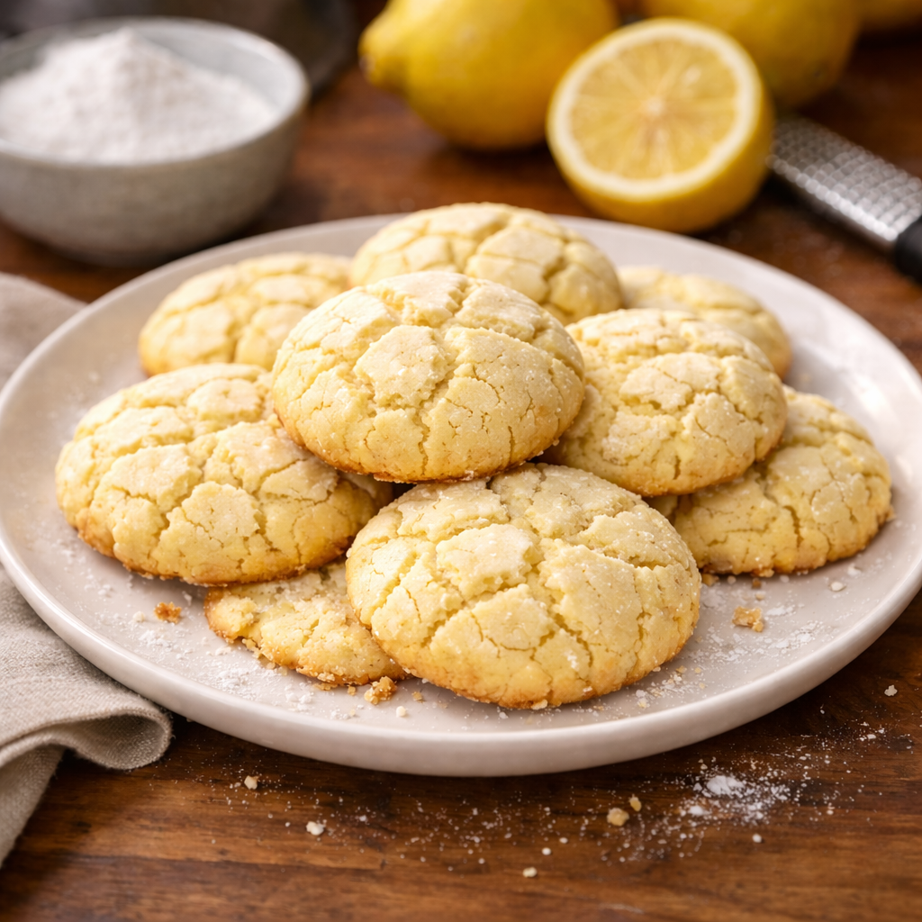 Sicilian Lemon Balsamic Cookies