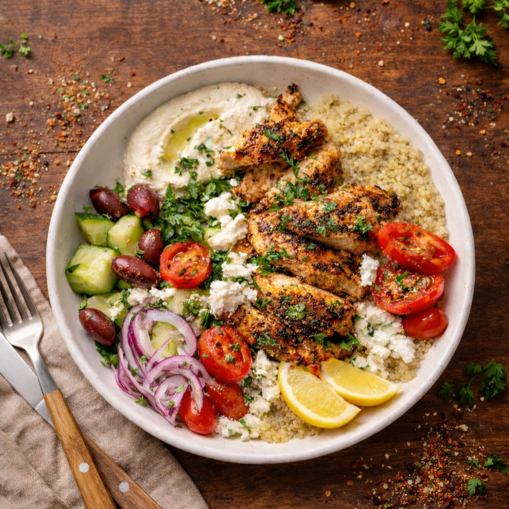 Mediterranean Chicken Bowl