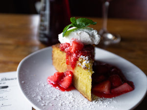 Skillet Lemon Olive Oil Cake
