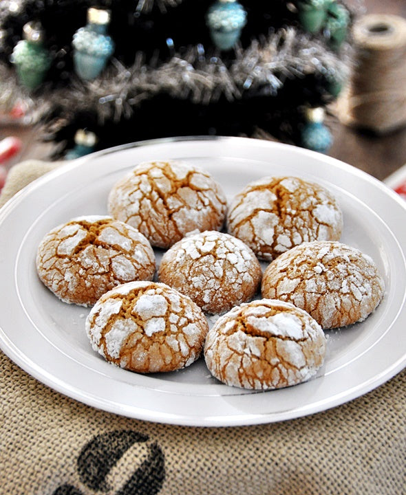 Orange Spiced Gingerbread Cookies