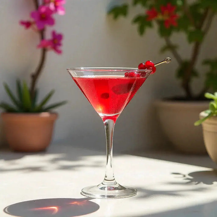 Pomegrante Balsamic Martini