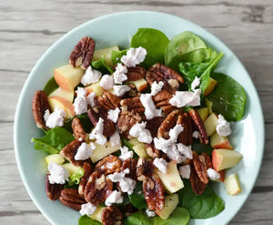 Honey-Lime Vinaigrette Spinach Salad