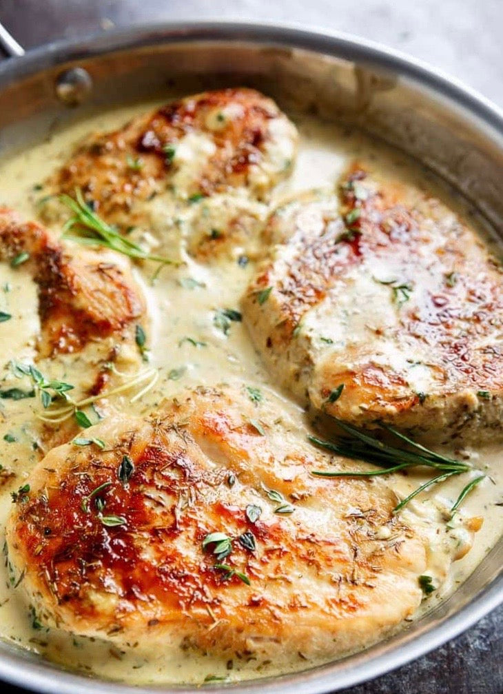 Tarragon Garlic Chicken | Chicken, Dinner, Olive Oil and more ...