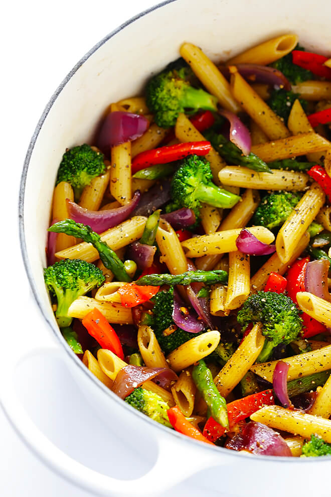 Veggie Balsamic Pasta