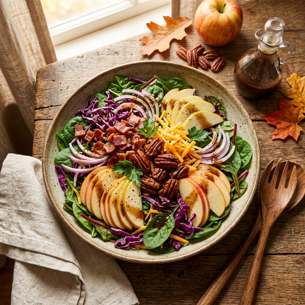 Autumn Maple Balsamic Salad