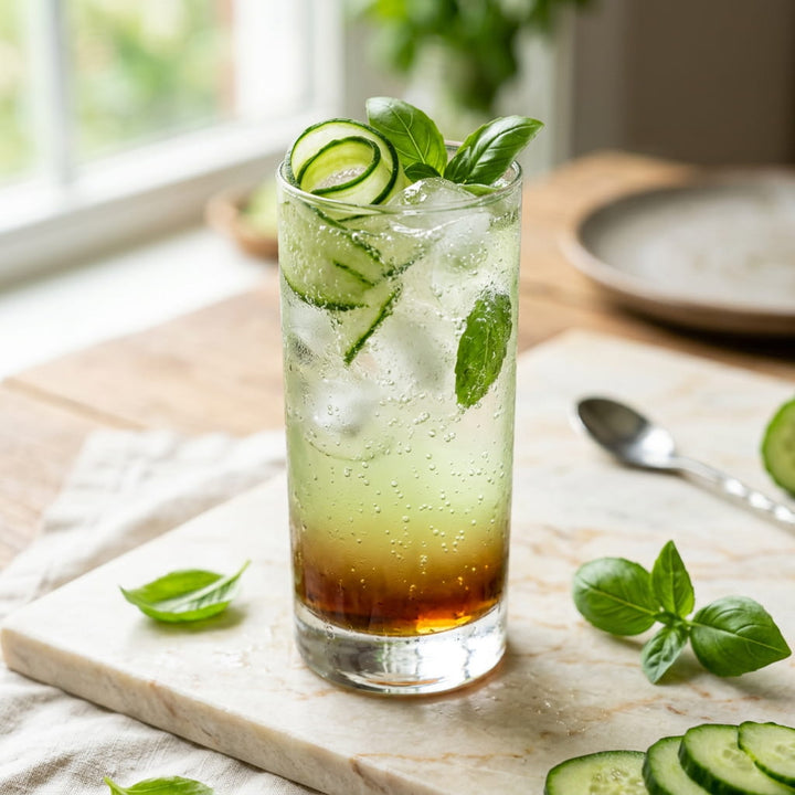 Cucumber Basil Traditional Spritzer