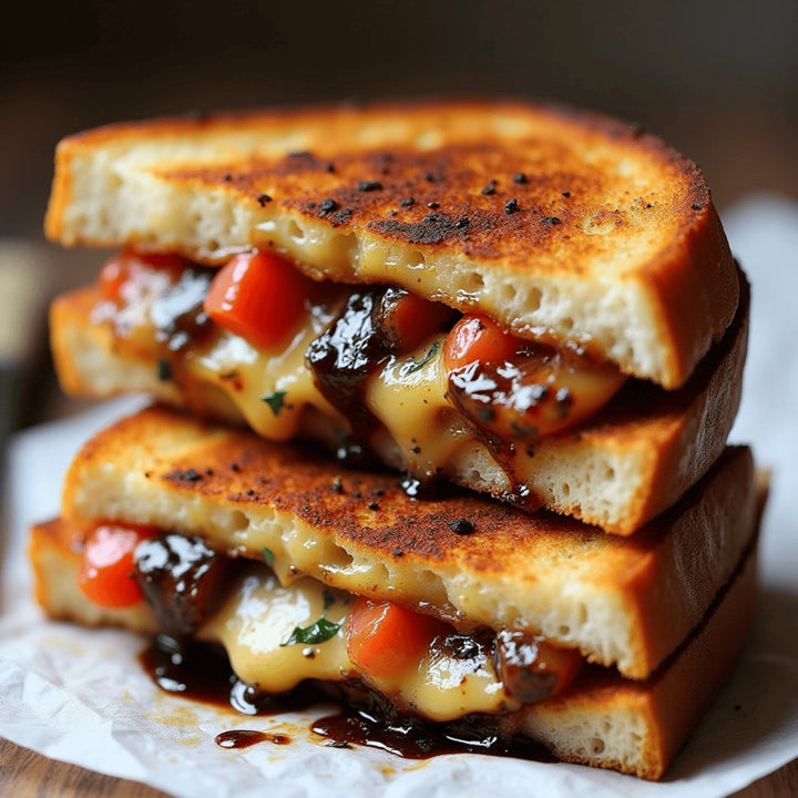 Caprese Tuscan Grilled Cheese