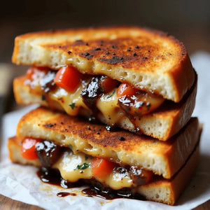 Caprese Tuscan Grilled Cheese