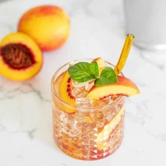 Peach Basil Spritz