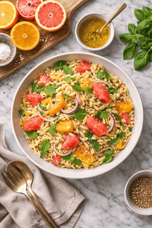 Citrus Orzo Salad