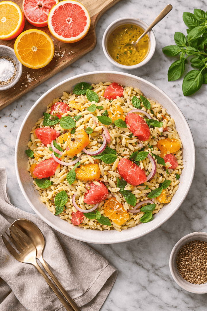 Citrus Orzo Salad