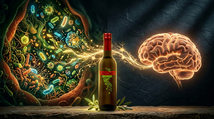 Wellness Wednesday: The Gut-Brain Connection — How EVOO Protects Your Mind Through Your Microbiome