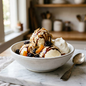 Tropical Vanilla Ice Cream Delight