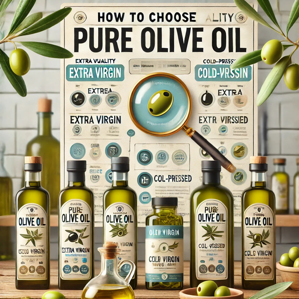 How to Choose High-Quality Pure Olive Oil Easily