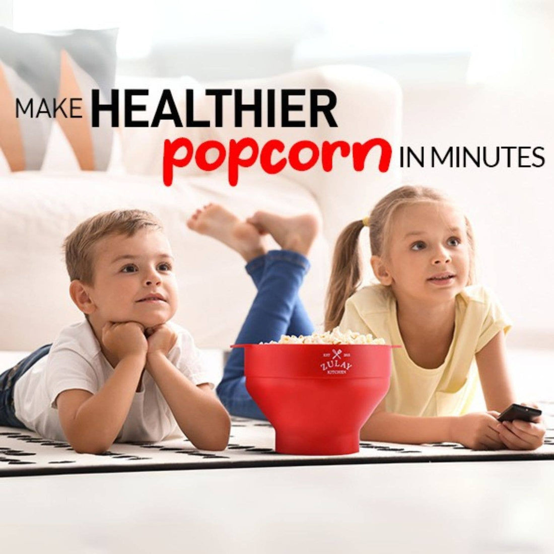 Collapsible Microwave Popcorn Popper