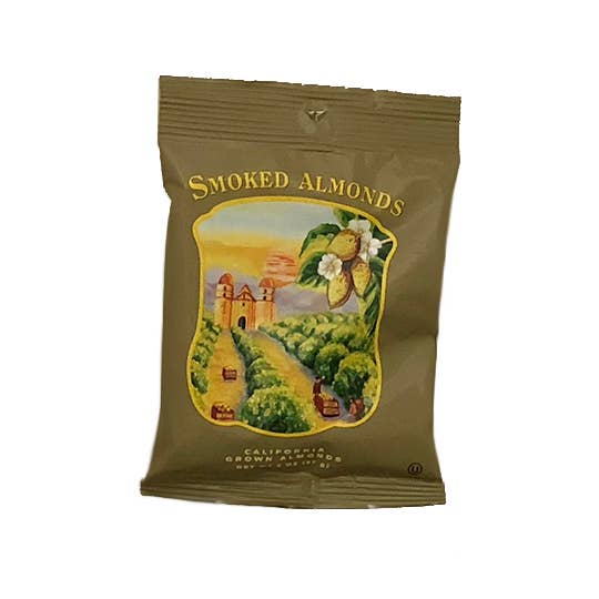 California Smoked Almonds front packaged