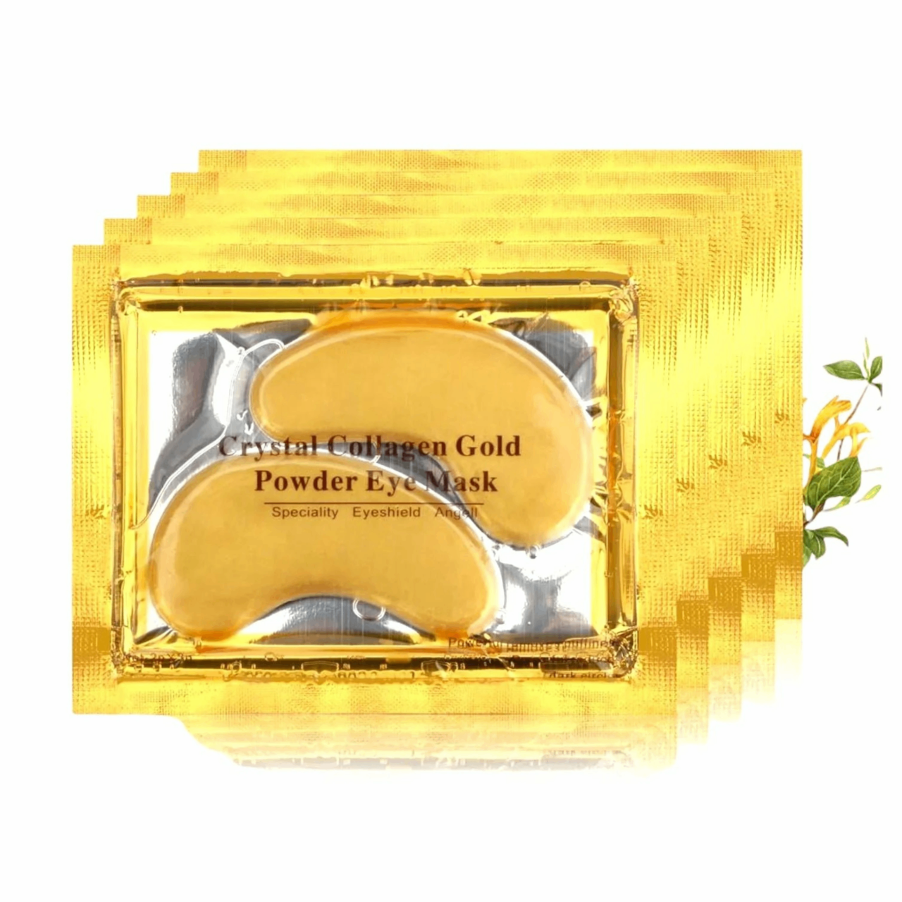 24k Crystal Collagen Gold Eye Mask package
