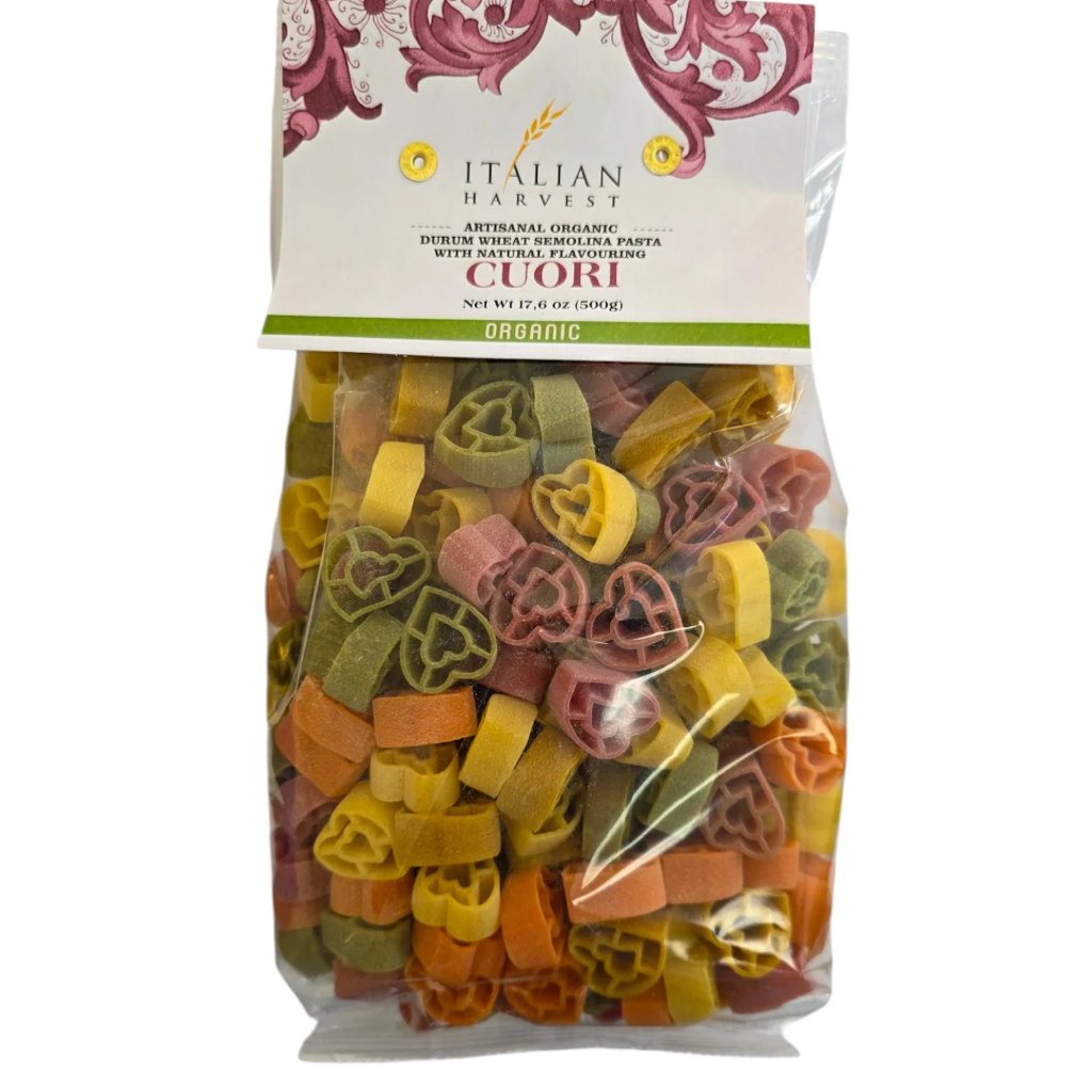 Cuori Organic Multicolored Hearts