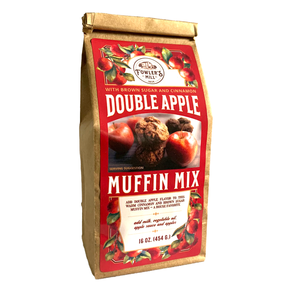 Double Apple Muffin Mix front of package