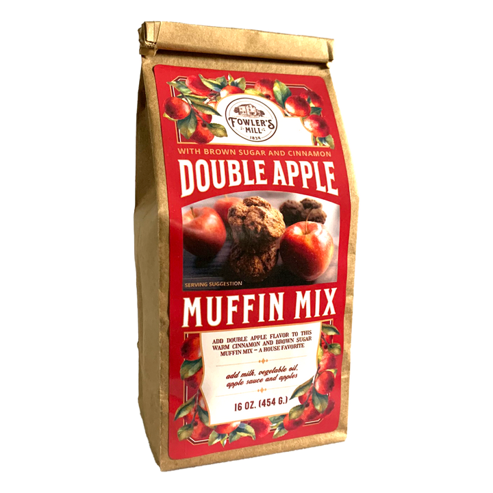 Double Apple Muffin Mix front of package