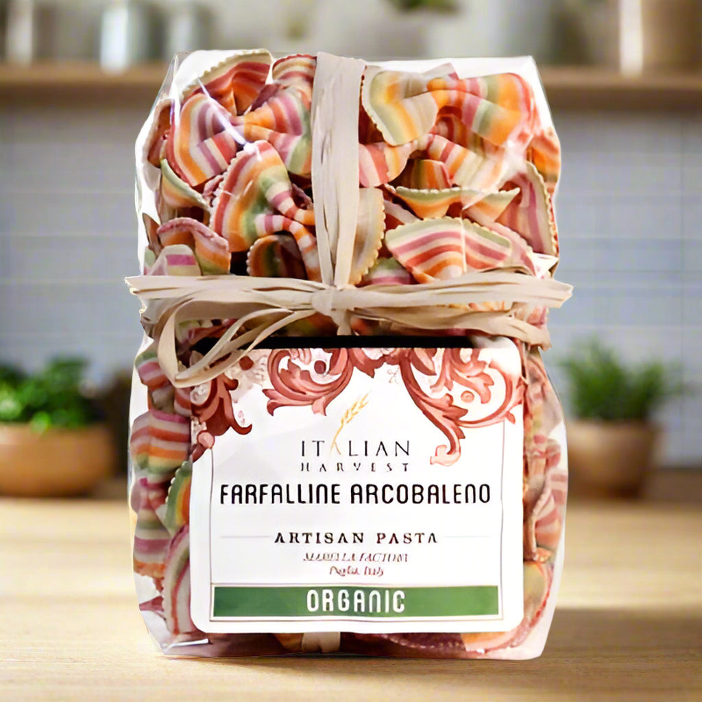 Rainbow Bowtie Pasta Bag in Kitchen