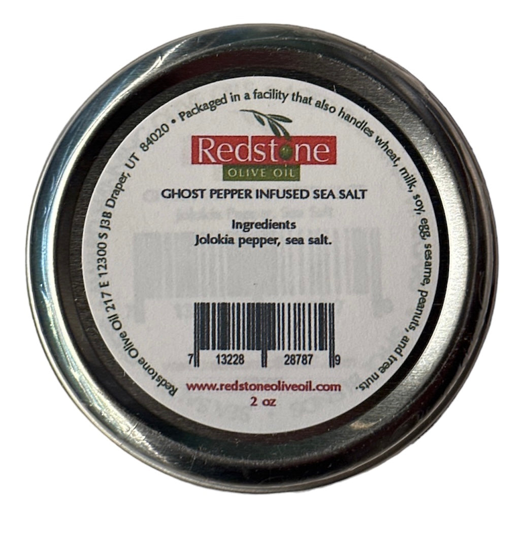 Ghost Pepper Sea Salt back
