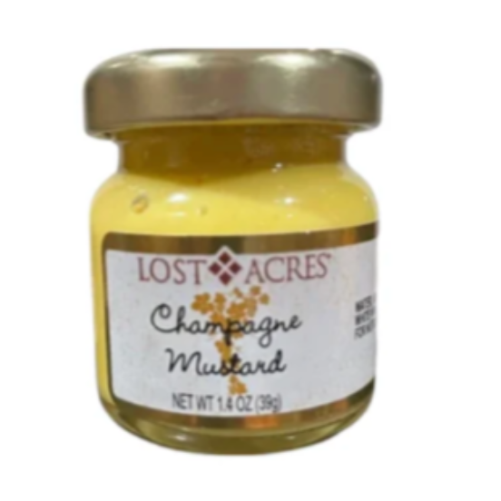 Gourmet Champagne Mustard in jar