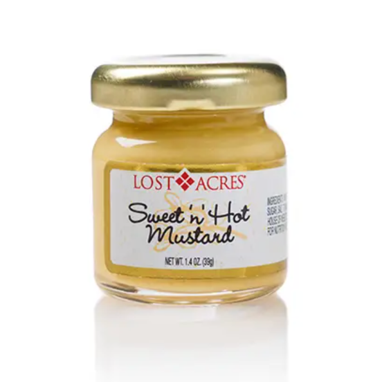 Gourmet Mustard Sweet N Hot in jar