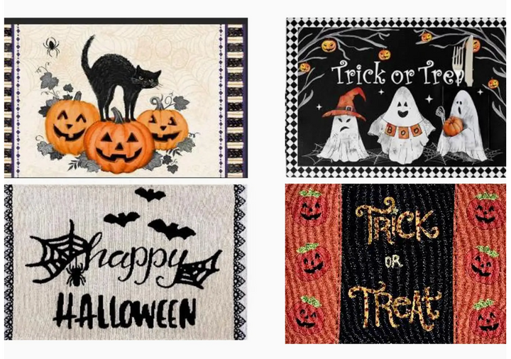 Halloween Tapestry Table Runner