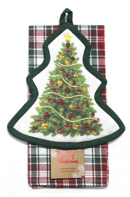 Holiday_Towel_and_Pot_Holder_-_Tree