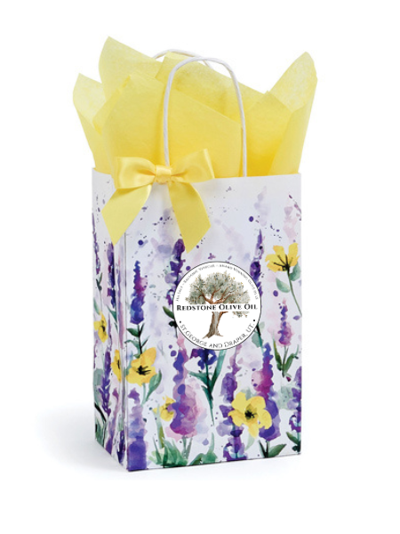 Lavender Bag with Redstone Logo