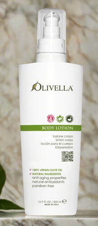 Thumbnail for Olivella body lotion bottle front