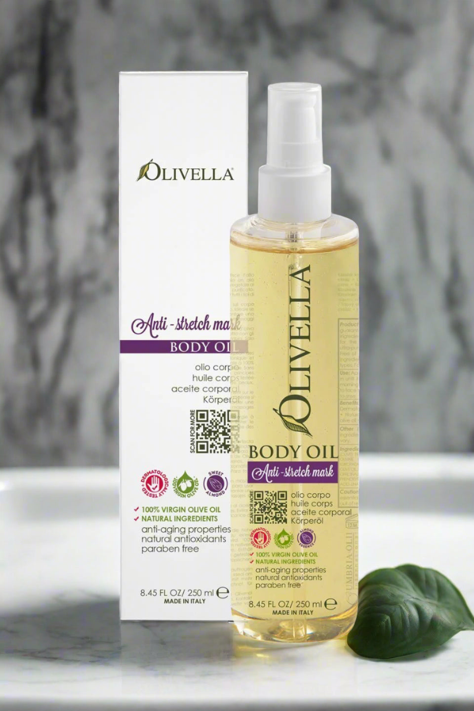 Olivella Body Oil - Anti-Stretch Mark